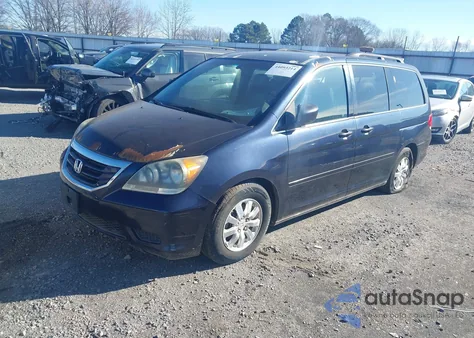 2008 Honda Odyssey Ex-L z USA, uszkodzony, nr VIN 5FNRL38758B037656